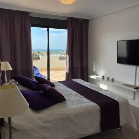 Modern 3 Bed With Sea Views Pool Apartment Estepona